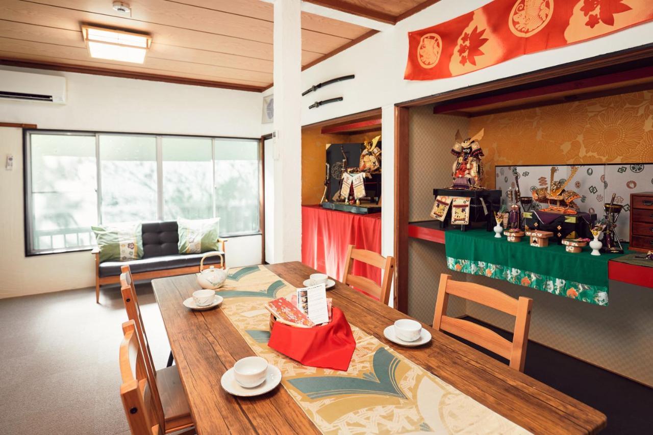 Villa Hakone Kabuto 古民家旅館 150平米 バス停迄一分 準天然温泉 最大12名 外观 照片