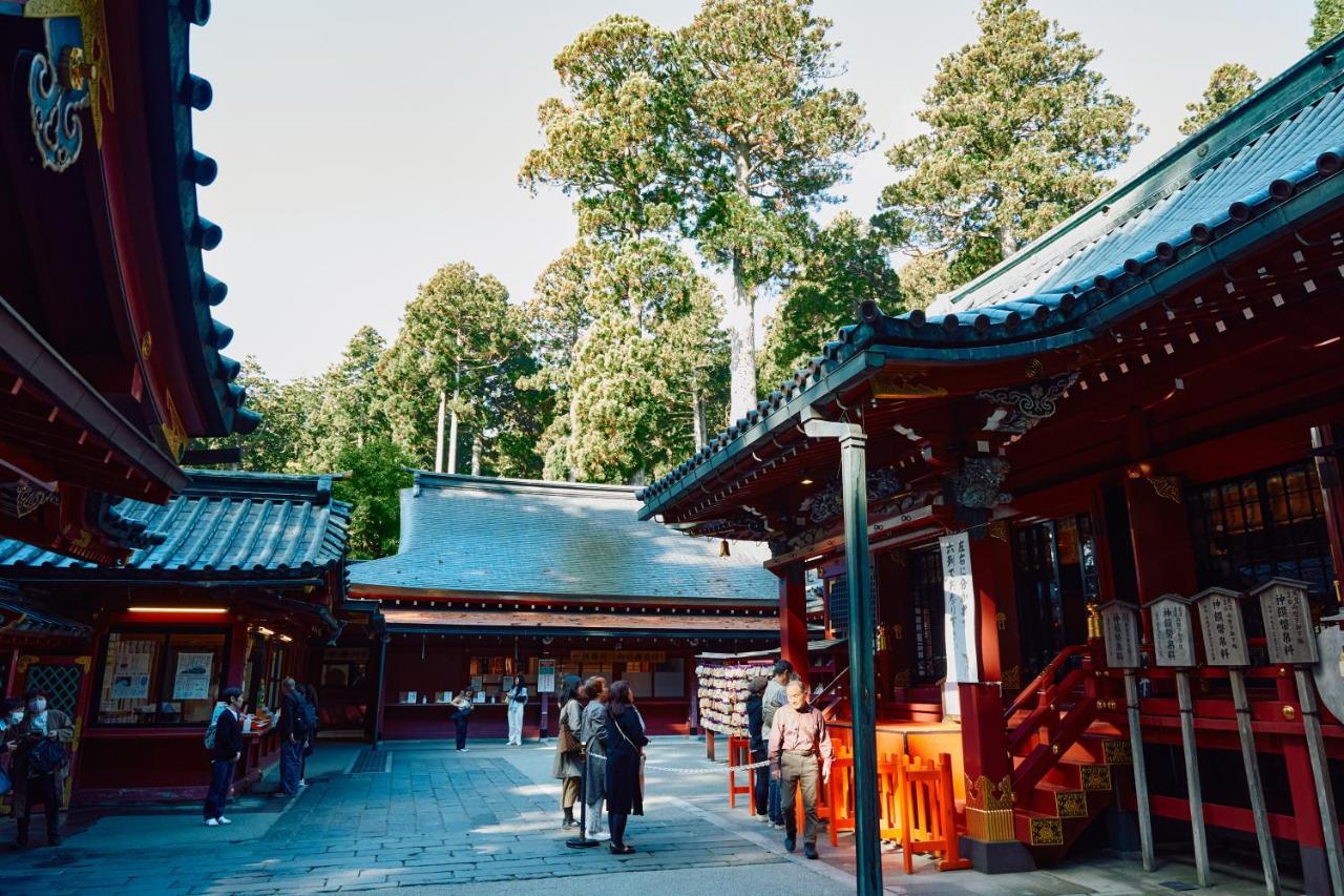 Villa Hakone Kabuto 古民家旅館 150平米 バス停迄一分 準天然温泉 最大12名 外观 照片